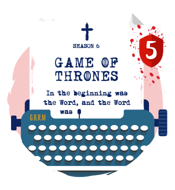 Game of Thrones follows a passage in the Bible