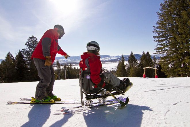 Sit Ski Instruction